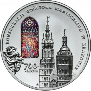 50 złotych 2020 700-lecie Kościoła Mariackiego w Krakowie