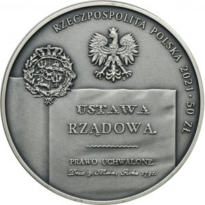50 złotych 2021 230. rocznica Konstytucji 3 Maja