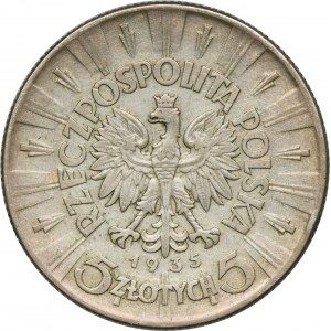 Piłsudski, 5 złotych 1935