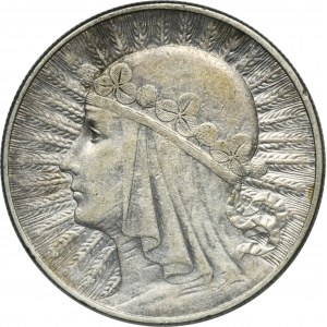 Głowa Kobiety, 10 złotych Warszawa 1933