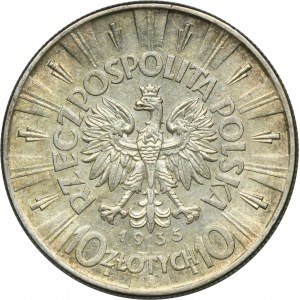 Piłsudski, 10 złotych 1935