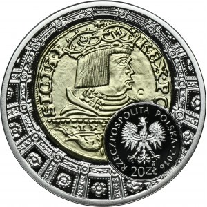 20 złotych 2016 Dukat Zygmunta I Starego