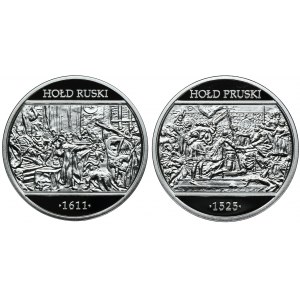 Zestaw, 10 złotych 2019 Hołd Pruski i Hołd Ruski (2 szt.)