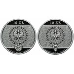 Zestaw, 10 złotych 2019 Hołd Pruski i Hołd Ruski (2 szt.)