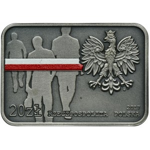 20 złotych 2017 35. rocznica zrywu antykomunistycznego w Lubinie
