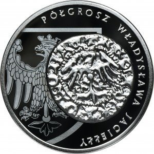 20 złotych 2015 Półgrosz Władysława Jagiełly