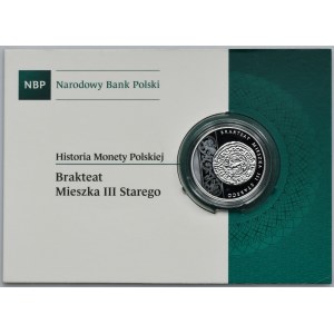 10 złotych 2014 Brakteat Mieszka III Starego