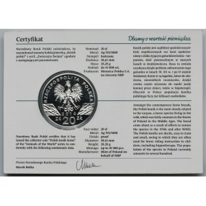 20 złotych 2014 Konik polski