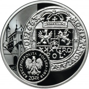 20 złotych 2018 Boratynka, Tymf Jana Kazimierza