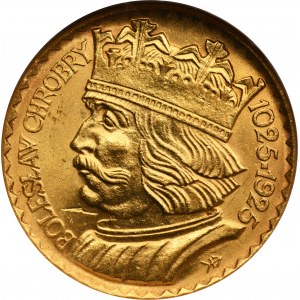 20 złotych 1925 Chrobry - GCN MS60