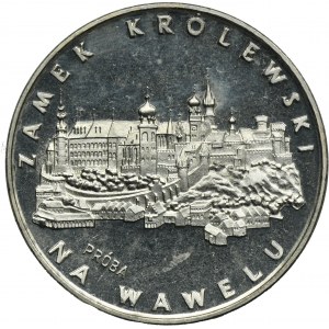PRÓBA NIKIEL, 100 złotych 1977 Zamek Królewski na Wawelu