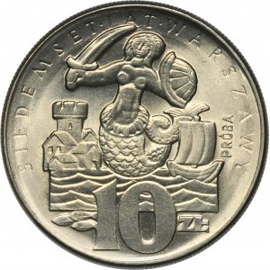 PRÓBA, 10 złotych 1965 Siedemset lat Warszawy