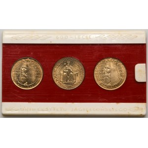 Zestaw, 10 złotych 1964 Kazimierz Wielki (3 szt.)