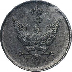 Polish Kingdom, 1 pfennig 1918 - PCGS MS64