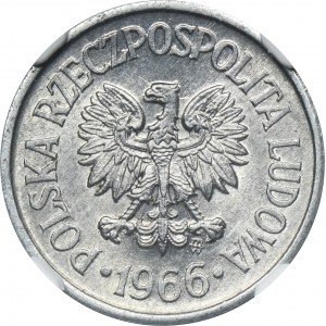 10 groszy 1966 - NGC MS65