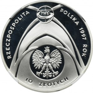 10 złotych 1997 Jan Paweł II - NGC PF69 ULTRA CAMEO