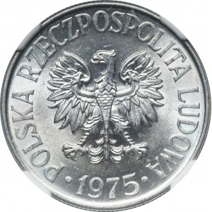 50 groszy 1975 - NGC MS64