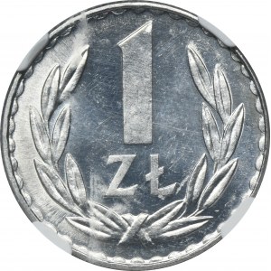 1 złoty 1981 - NGC MS65