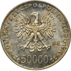 50.000 złotych 1988 Piłsudski