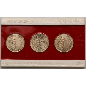 Zestaw, 10 złotych 1964 Kazimierz Wielki (3 szt.)
