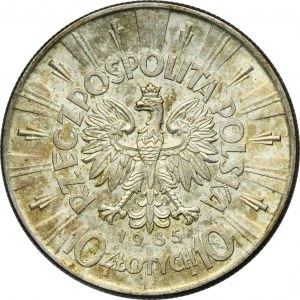 Piłsudski, 10 złotych 1935