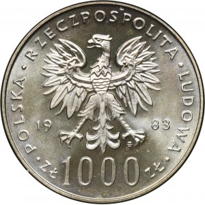 1.000 złotych 1983 Jan Paweł II
