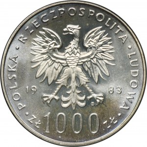 1.000 złotych 1983 Jan Paweł II