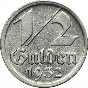 Free City of Danzig, 1/2 gulden 1932