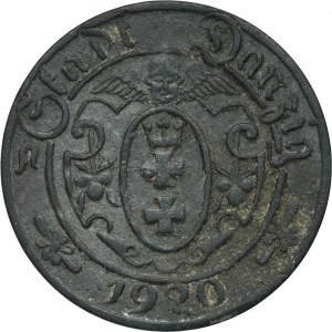 Free City of Danzig, 10 pfennige 1920