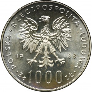 1.000 złotych 1983 Jan Paweł II