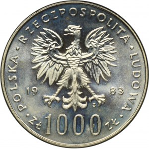 1.000 złotych 1983 Jan Paweł II