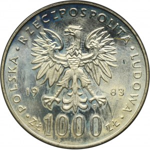 1.000 złotych 1983 Jan Paweł II
