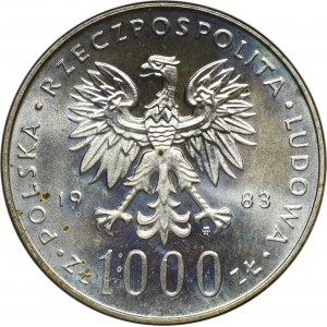 1.000 złotych 1983 Jan Paweł II