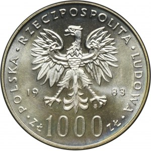 1.000 złotych 1983 Jan Paweł II