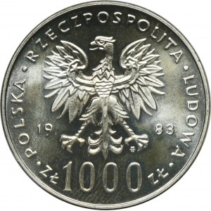 1.000 złotych 1983 Jan Paweł II