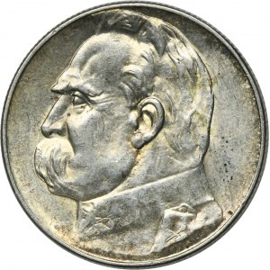 Piłsudski, 5 złotych 1938
