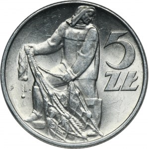 5 złotych 1974 Rybak