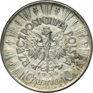 Piłsudski, 10 złotych 1936