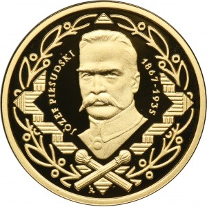 Medal Sławni Polacy, Józef Piłsudski