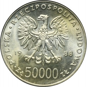 50.000 złotych 1988 Piłsudski