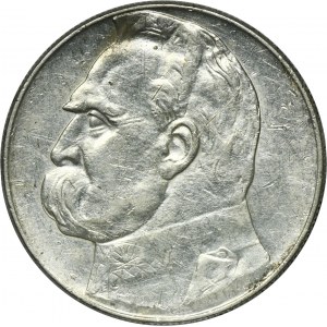 Piłsudski, 10 złotych 1938