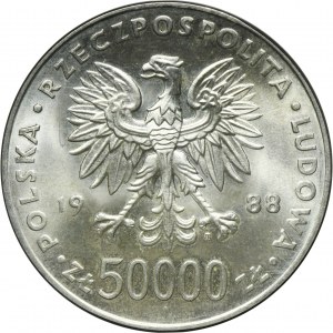 50.000 złotych 1988 Piłsudski