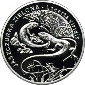 20 złotych 2009 Jaszczurka Zielona