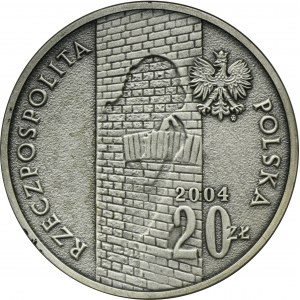 20 złotych 2004 Pamięci Ofiar Getta w Łodzi