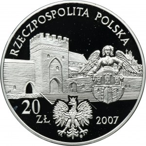20 złotych 2007 Miasto Średniowieczne w Toruniu