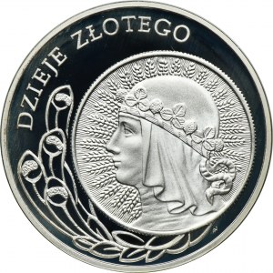 10 złotych 2006 Dzieje Złotego, Głowa kobiety