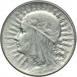 Głowa Kobiety, 5 złotych Warszawa 1934