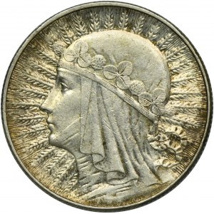 Głowa Kobiety, 5 złotych Warszawa 1933