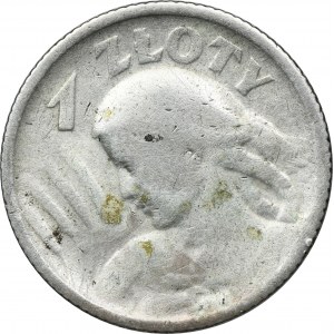 Kobieta i kłosy, 1 złoty Paryż 1924