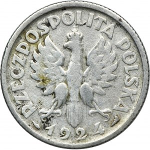 Kobieta i kłosy, 1 złoty Paryż 1924